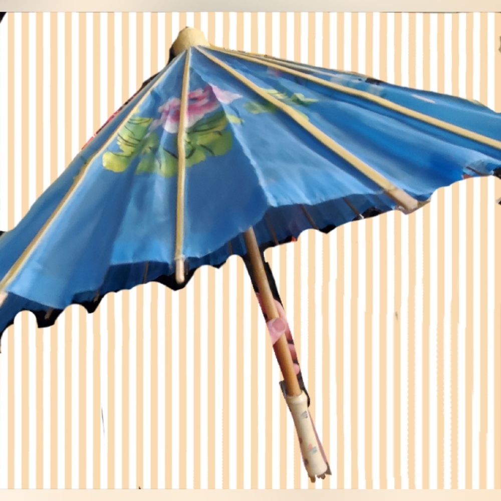 Vintage Asian Parasol